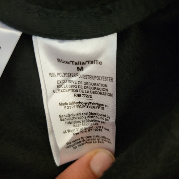 NEW -Official Beetlejuice Black Hoodie Sweatshirt - Size Medium - NWT - Picture 12 of 13